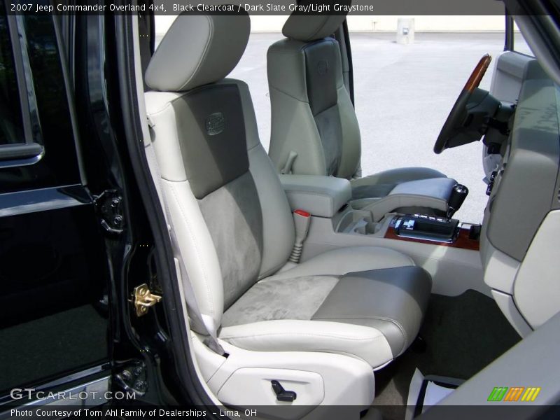 Black Clearcoat / Dark Slate Gray/Light Graystone 2007 Jeep Commander Overland 4x4