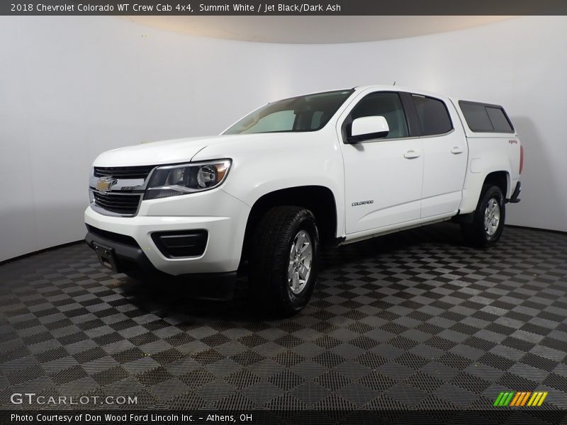 Summit White / Jet Black/Dark Ash 2018 Chevrolet Colorado WT Crew Cab 4x4