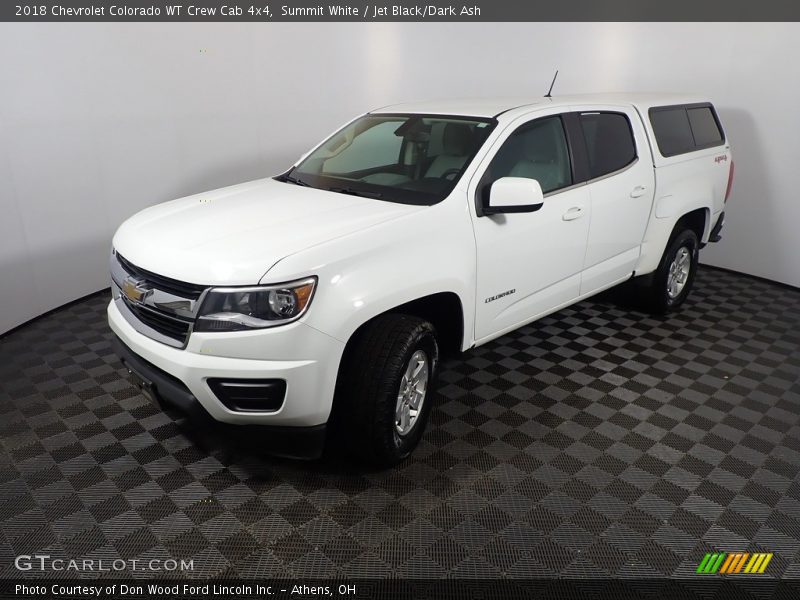 Summit White / Jet Black/Dark Ash 2018 Chevrolet Colorado WT Crew Cab 4x4