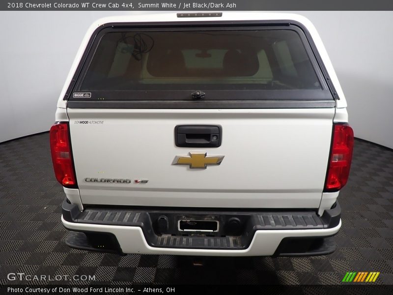 Summit White / Jet Black/Dark Ash 2018 Chevrolet Colorado WT Crew Cab 4x4