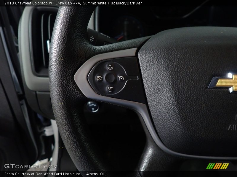Summit White / Jet Black/Dark Ash 2018 Chevrolet Colorado WT Crew Cab 4x4