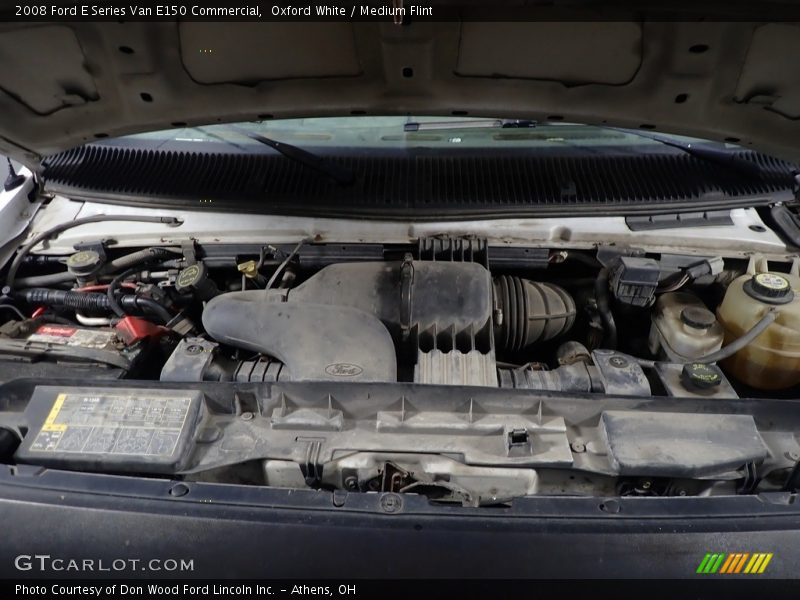 Oxford White / Medium Flint 2008 Ford E Series Van E150 Commercial