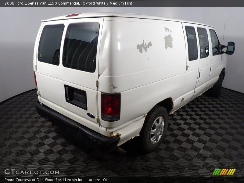 Oxford White / Medium Flint 2008 Ford E Series Van E150 Commercial