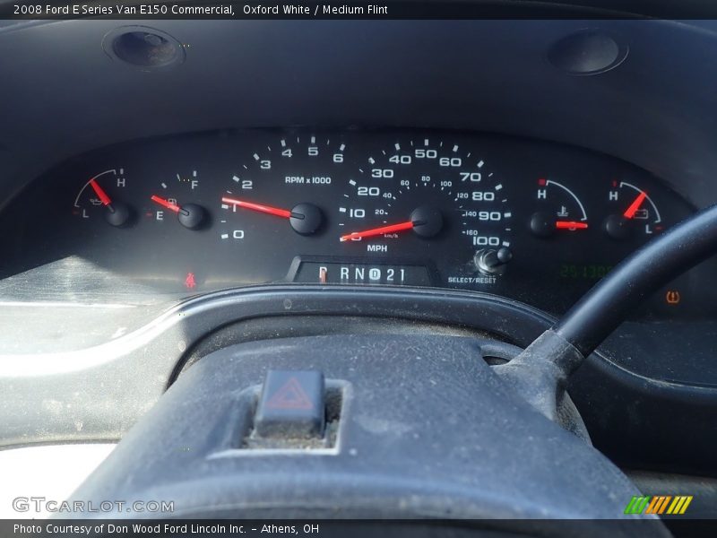 Oxford White / Medium Flint 2008 Ford E Series Van E150 Commercial