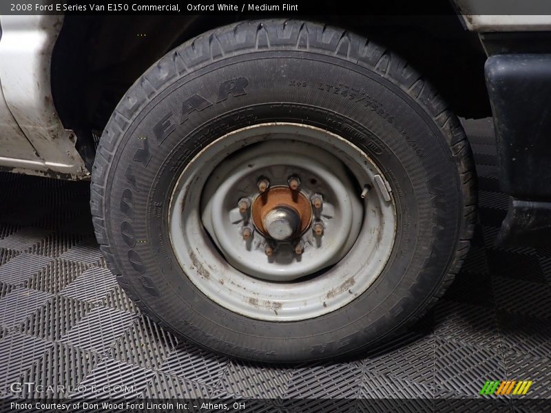 Oxford White / Medium Flint 2008 Ford E Series Van E150 Commercial