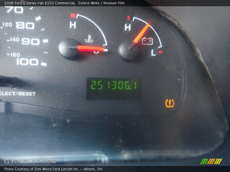 Oxford White / Medium Flint 2008 Ford E Series Van E150 Commercial