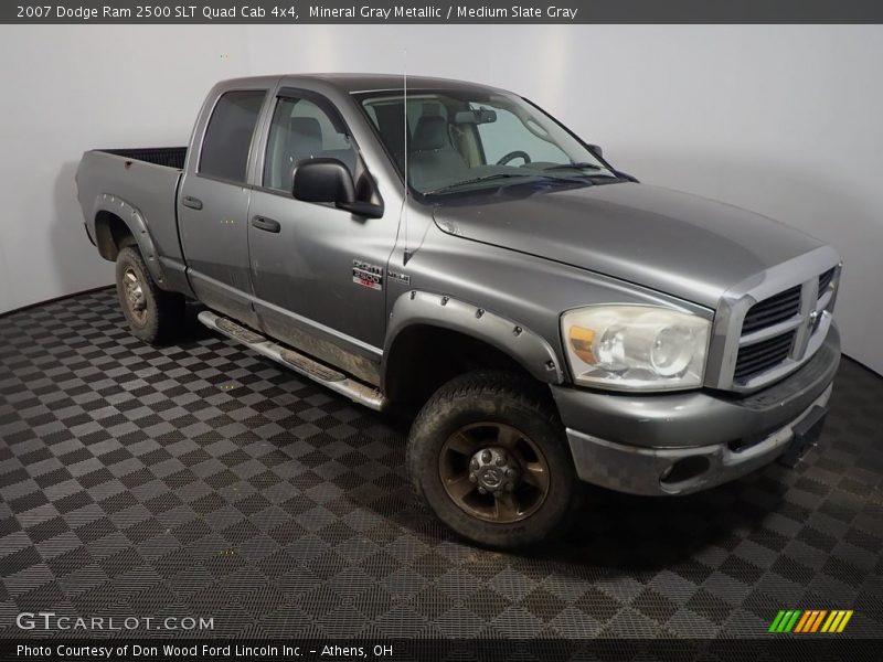 Mineral Gray Metallic / Medium Slate Gray 2007 Dodge Ram 2500 SLT Quad Cab 4x4