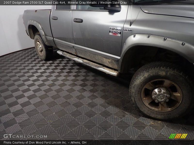 Mineral Gray Metallic / Medium Slate Gray 2007 Dodge Ram 2500 SLT Quad Cab 4x4