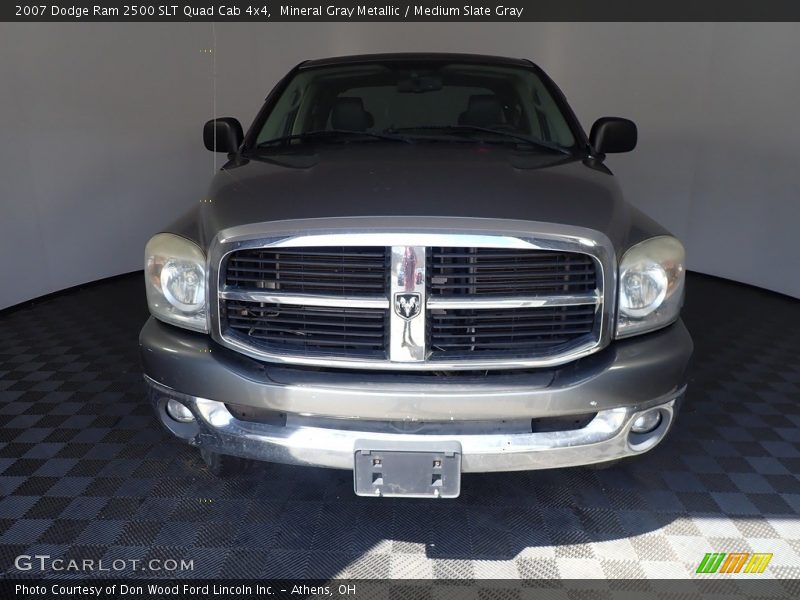 Mineral Gray Metallic / Medium Slate Gray 2007 Dodge Ram 2500 SLT Quad Cab 4x4