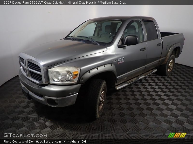 Mineral Gray Metallic / Medium Slate Gray 2007 Dodge Ram 2500 SLT Quad Cab 4x4