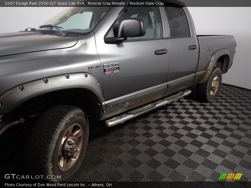Mineral Gray Metallic / Medium Slate Gray 2007 Dodge Ram 2500 SLT Quad Cab 4x4