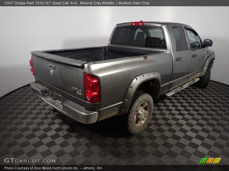 Mineral Gray Metallic / Medium Slate Gray 2007 Dodge Ram 2500 SLT Quad Cab 4x4