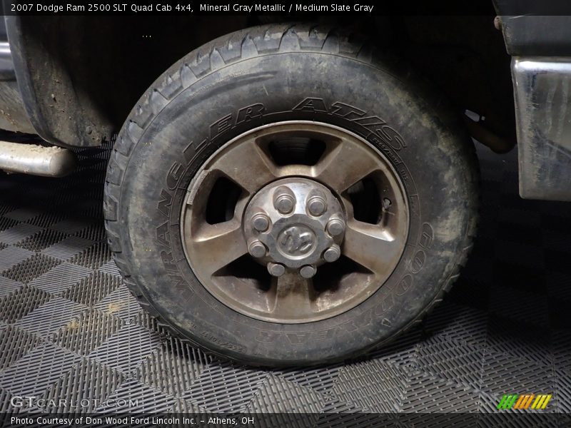 Mineral Gray Metallic / Medium Slate Gray 2007 Dodge Ram 2500 SLT Quad Cab 4x4
