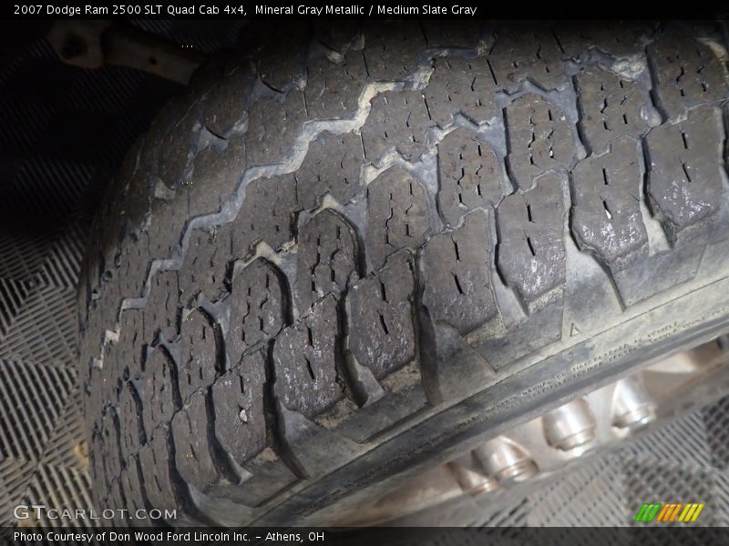 Mineral Gray Metallic / Medium Slate Gray 2007 Dodge Ram 2500 SLT Quad Cab 4x4