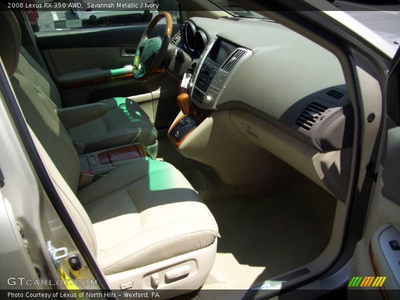 Savannah Metallic / Ivory 2008 Lexus RX 350 AWD