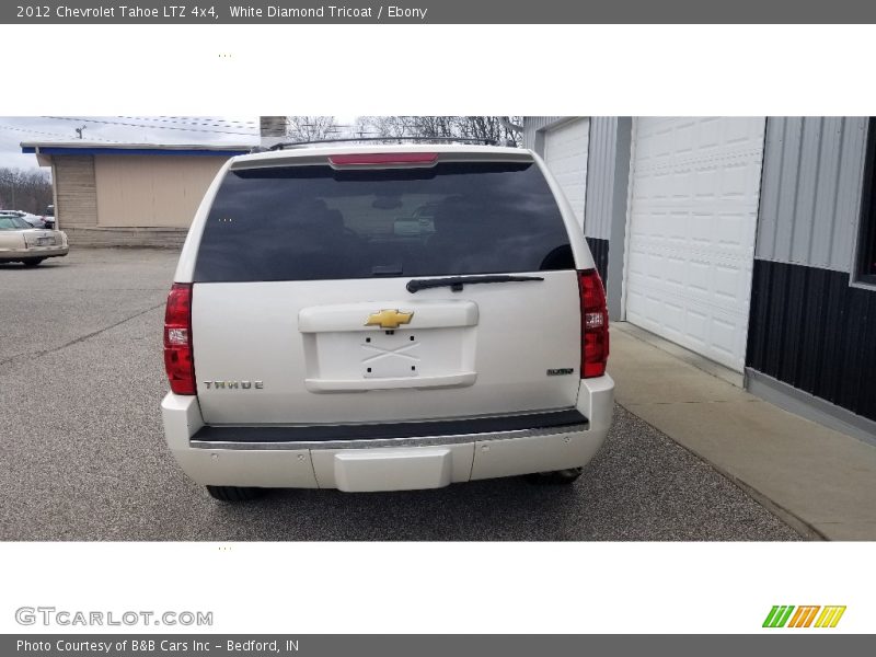 White Diamond Tricoat / Ebony 2012 Chevrolet Tahoe LTZ 4x4