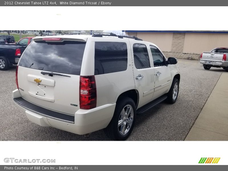 White Diamond Tricoat / Ebony 2012 Chevrolet Tahoe LTZ 4x4