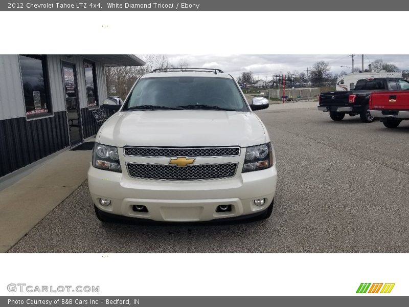 White Diamond Tricoat / Ebony 2012 Chevrolet Tahoe LTZ 4x4