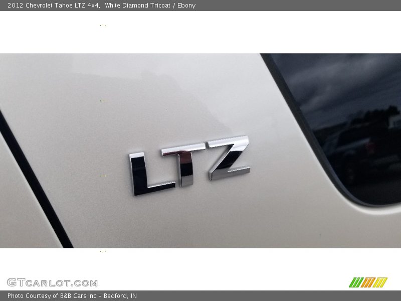 White Diamond Tricoat / Ebony 2012 Chevrolet Tahoe LTZ 4x4