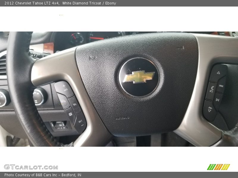White Diamond Tricoat / Ebony 2012 Chevrolet Tahoe LTZ 4x4