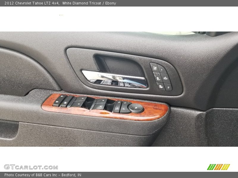 White Diamond Tricoat / Ebony 2012 Chevrolet Tahoe LTZ 4x4