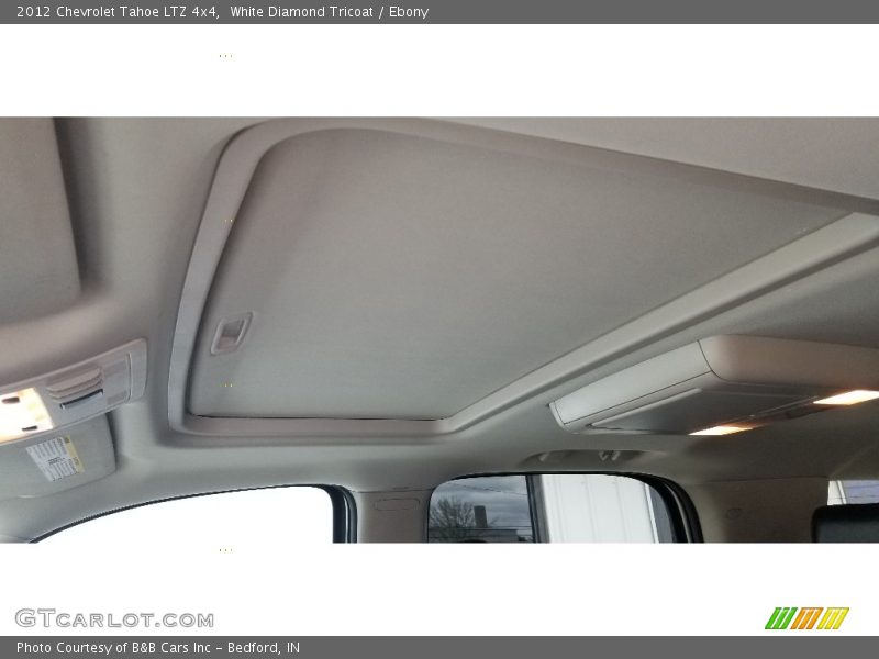 White Diamond Tricoat / Ebony 2012 Chevrolet Tahoe LTZ 4x4