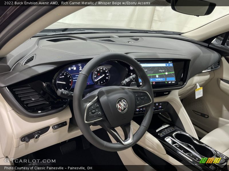 Rich Garnet Metallic / Whisper Beige w/Ebony Accents 2022 Buick Envision Avenir AWD