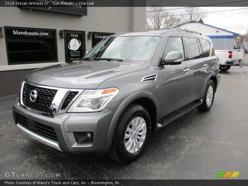 Gun Metallic / Charcoal 2018 Nissan Armada SV