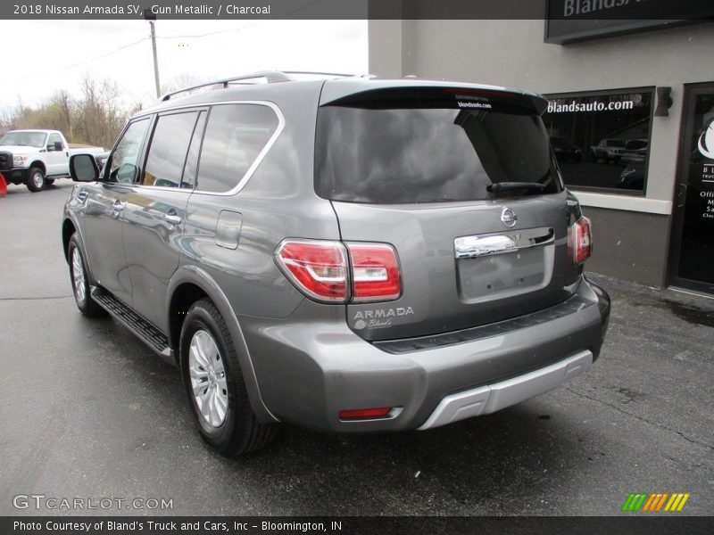 Gun Metallic / Charcoal 2018 Nissan Armada SV