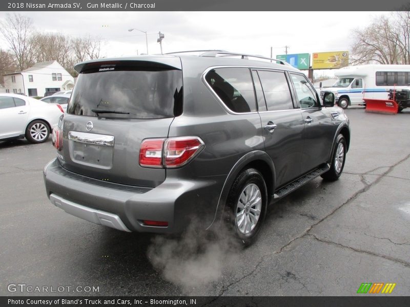 Gun Metallic / Charcoal 2018 Nissan Armada SV