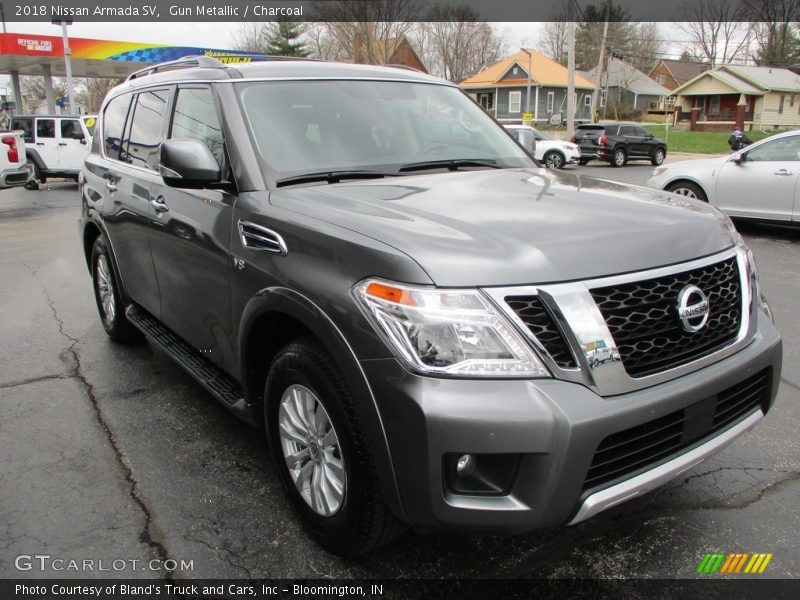 Gun Metallic / Charcoal 2018 Nissan Armada SV
