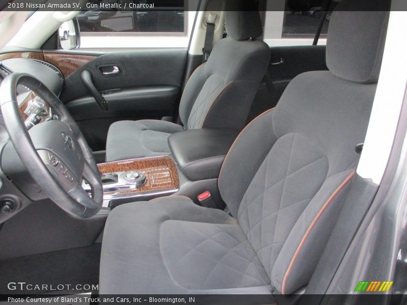 Front Seat of 2018 Armada SV