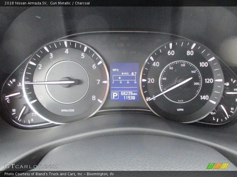  2018 Armada SV SV Gauges