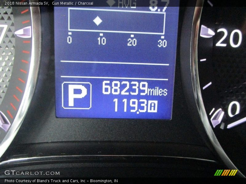 Gun Metallic / Charcoal 2018 Nissan Armada SV