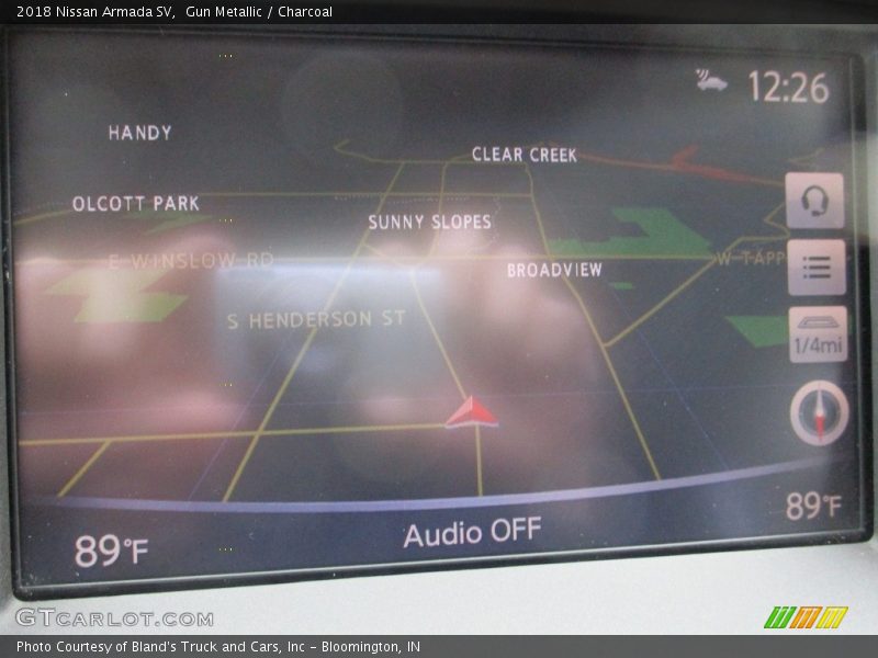 Gun Metallic / Charcoal 2018 Nissan Armada SV