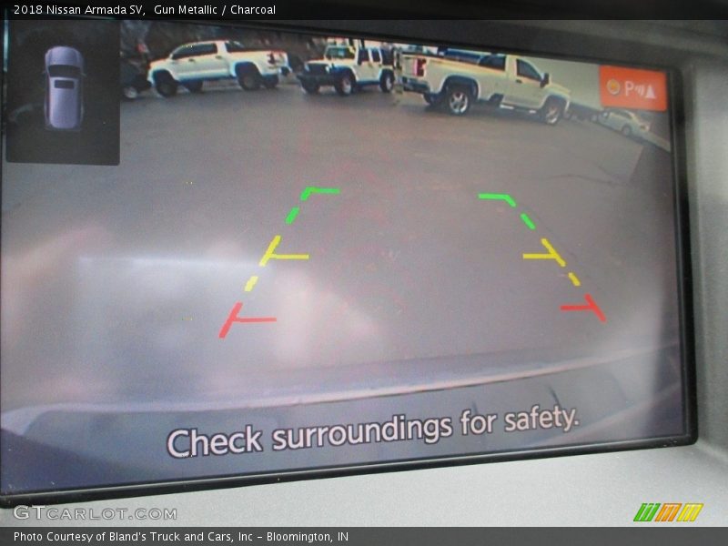 Gun Metallic / Charcoal 2018 Nissan Armada SV