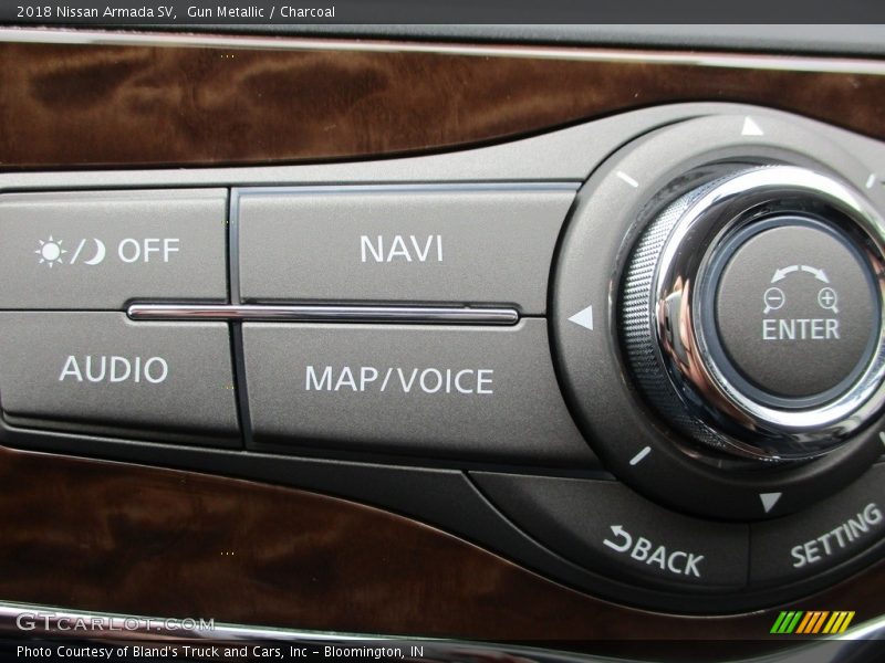 Gun Metallic / Charcoal 2018 Nissan Armada SV
