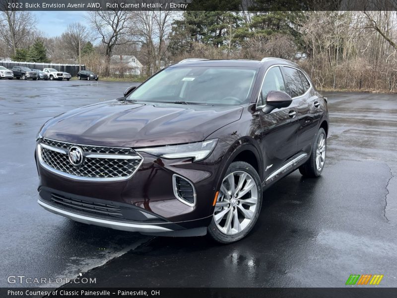 Rich Garnet Metallic / Ebony 2022 Buick Envision Avenir AWD