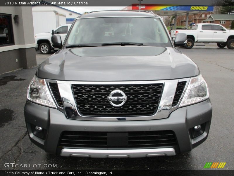 Gun Metallic / Charcoal 2018 Nissan Armada SV