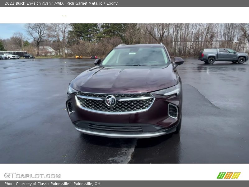 Rich Garnet Metallic / Ebony 2022 Buick Envision Avenir AWD