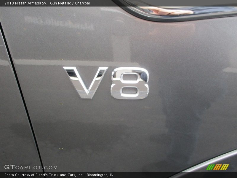 Gun Metallic / Charcoal 2018 Nissan Armada SV