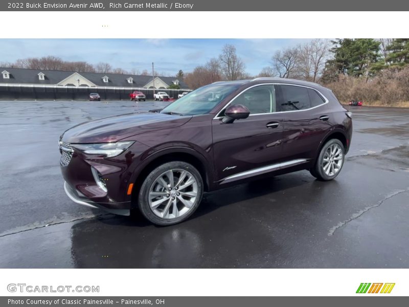 Rich Garnet Metallic / Ebony 2022 Buick Envision Avenir AWD