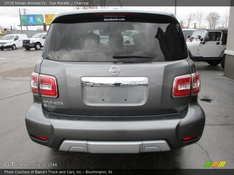 Gun Metallic / Charcoal 2018 Nissan Armada SV