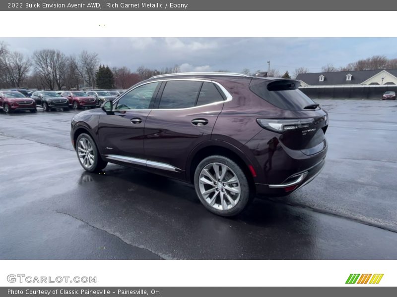 Rich Garnet Metallic / Ebony 2022 Buick Envision Avenir AWD