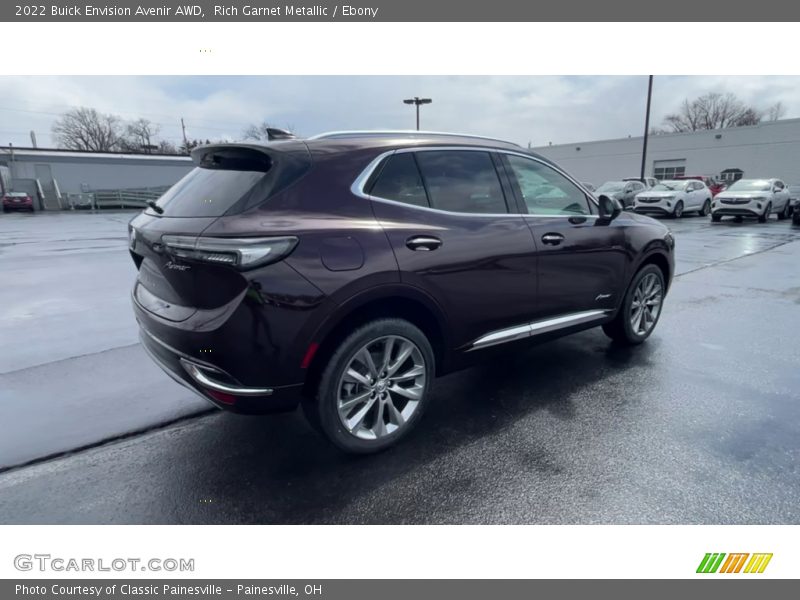 Rich Garnet Metallic / Ebony 2022 Buick Envision Avenir AWD