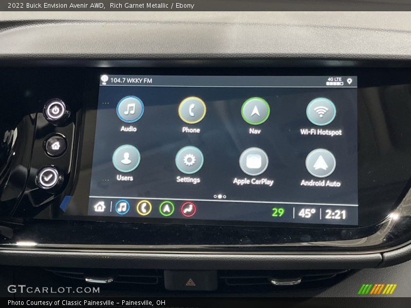 Rich Garnet Metallic / Ebony 2022 Buick Envision Avenir AWD