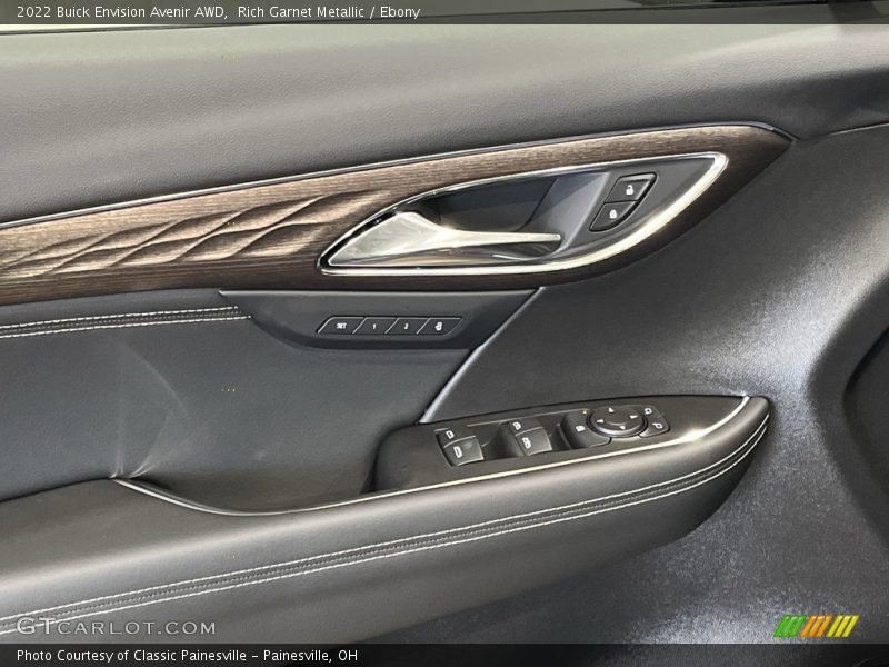 Rich Garnet Metallic / Ebony 2022 Buick Envision Avenir AWD