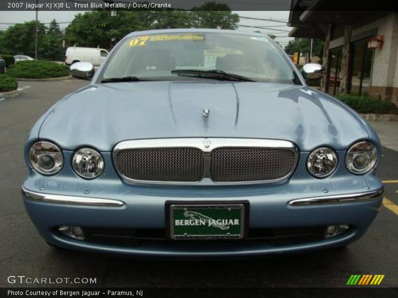 Frost Blue Metallic / Dove/Granite 2007 Jaguar XJ XJ8 L