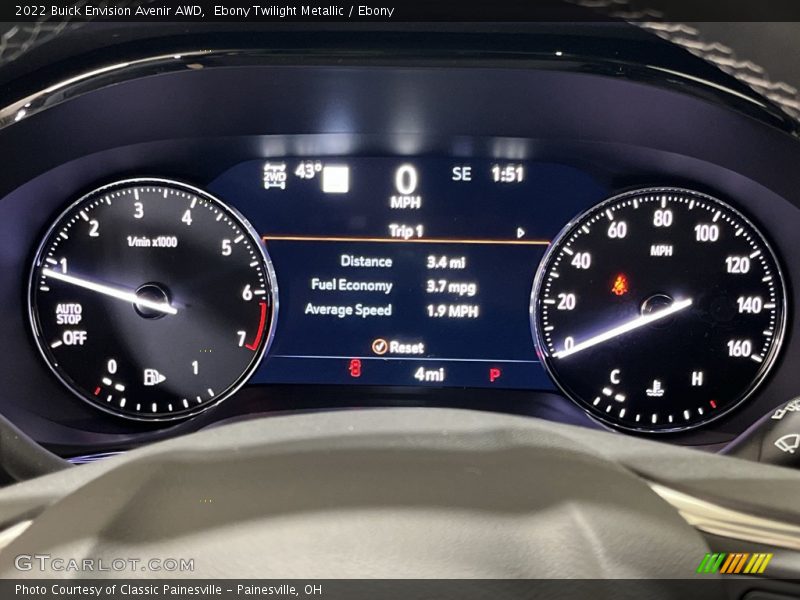 Ebony Twilight Metallic / Ebony 2022 Buick Envision Avenir AWD