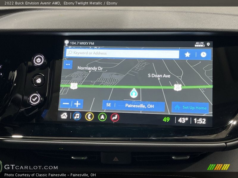 Ebony Twilight Metallic / Ebony 2022 Buick Envision Avenir AWD